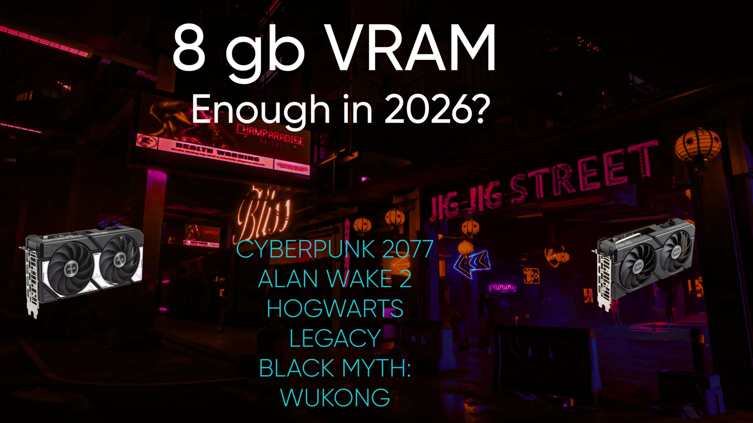 is 8gb vram enough in 2026