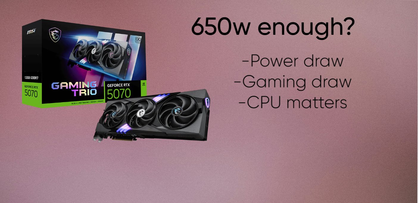 rtx 5070 power consumption